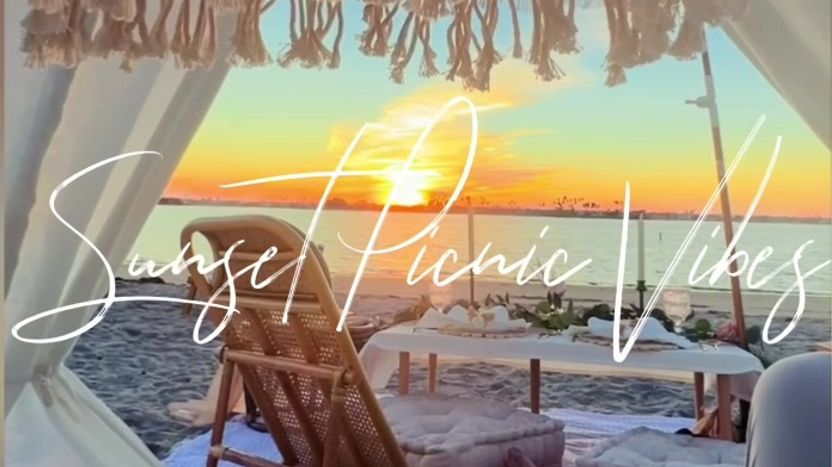 Sunset Picnic Vibes